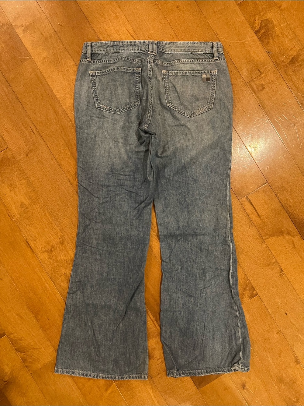 SALT Works Avenue A Low Rise Flare Denim Jeans 32 x 30 - Picture 3 of 5
